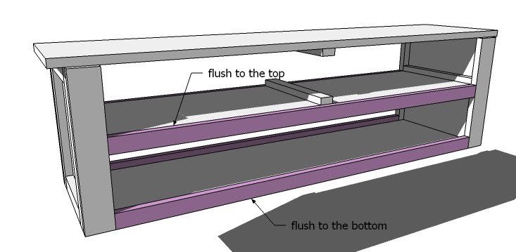 Turned Leg Media Console — step 6