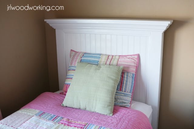 Twin Bed Beadboard Headboard