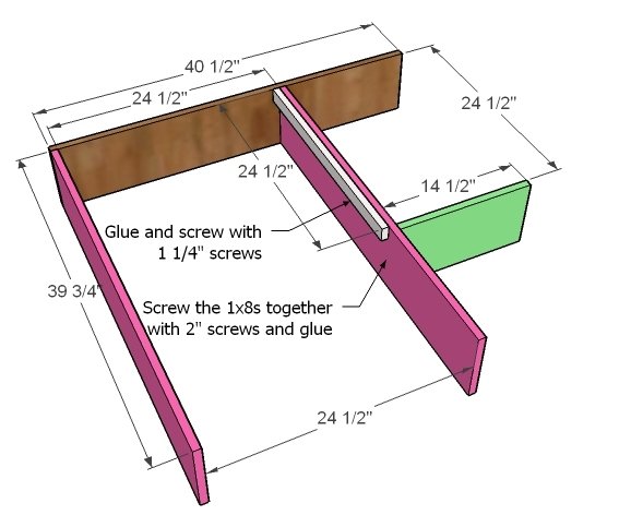 Twin Corner Beds System — step 4