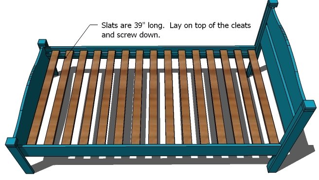 Twin Pioneer Bed — step 7