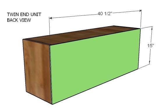 Twin Storage (Captains) Bed — step 3