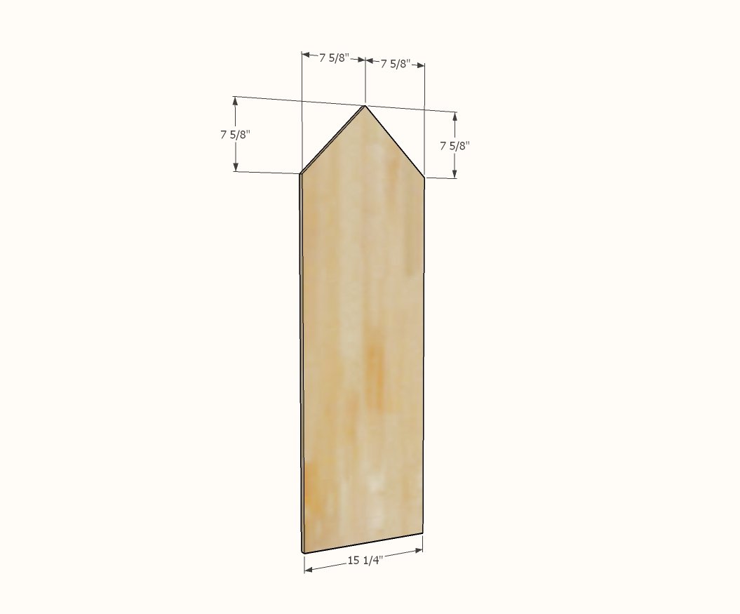Two Story 18" or American Girl Dollhouse — step 1