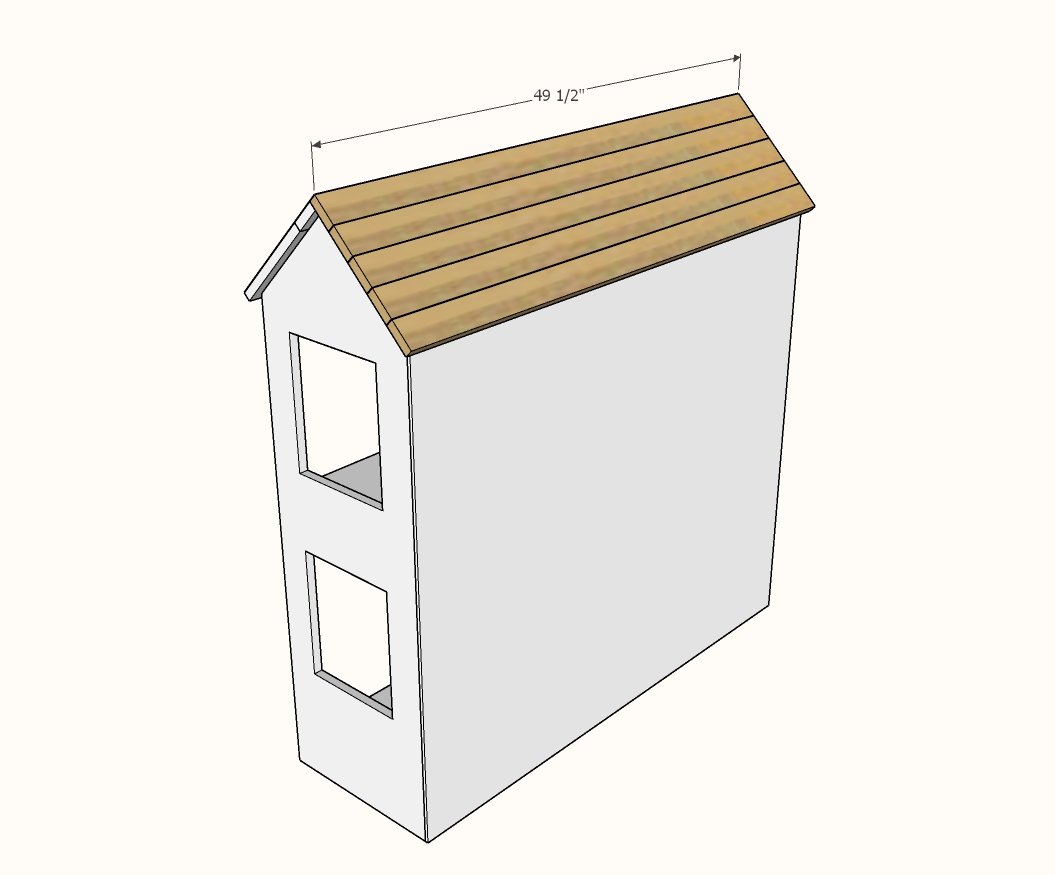 Two Story 18" or American Girl Dollhouse — step 7