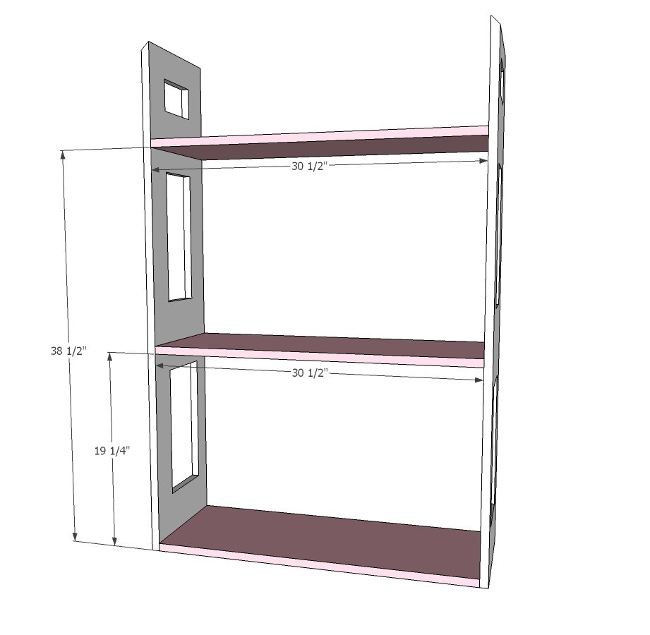 Ultimate 18" or American Girl Dollhouse — step 2