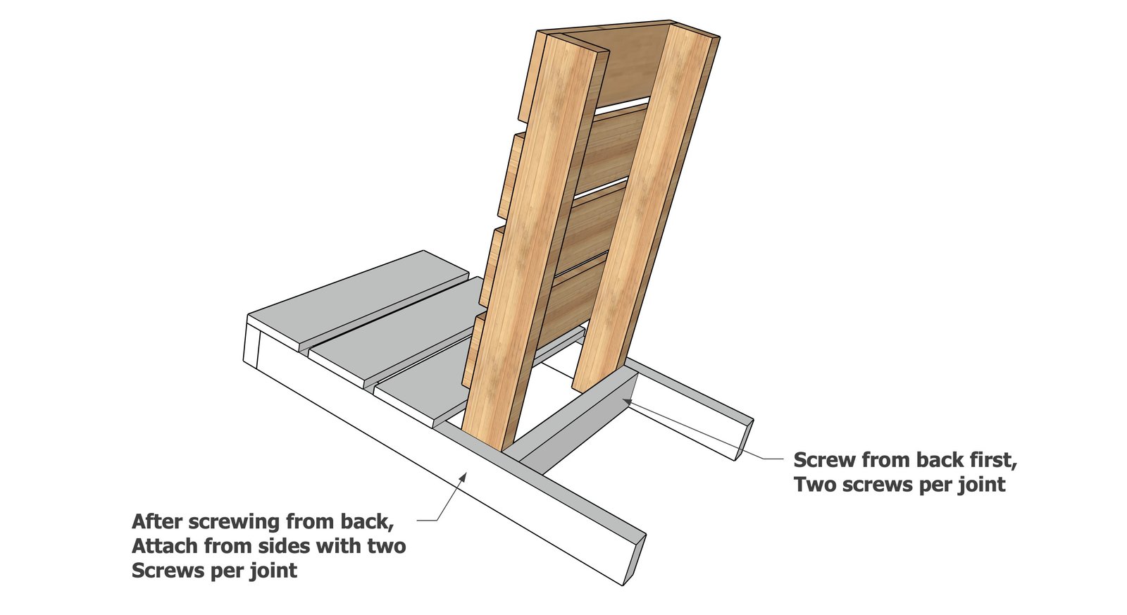 Ultimate DIY Adirondack Chair — step 4