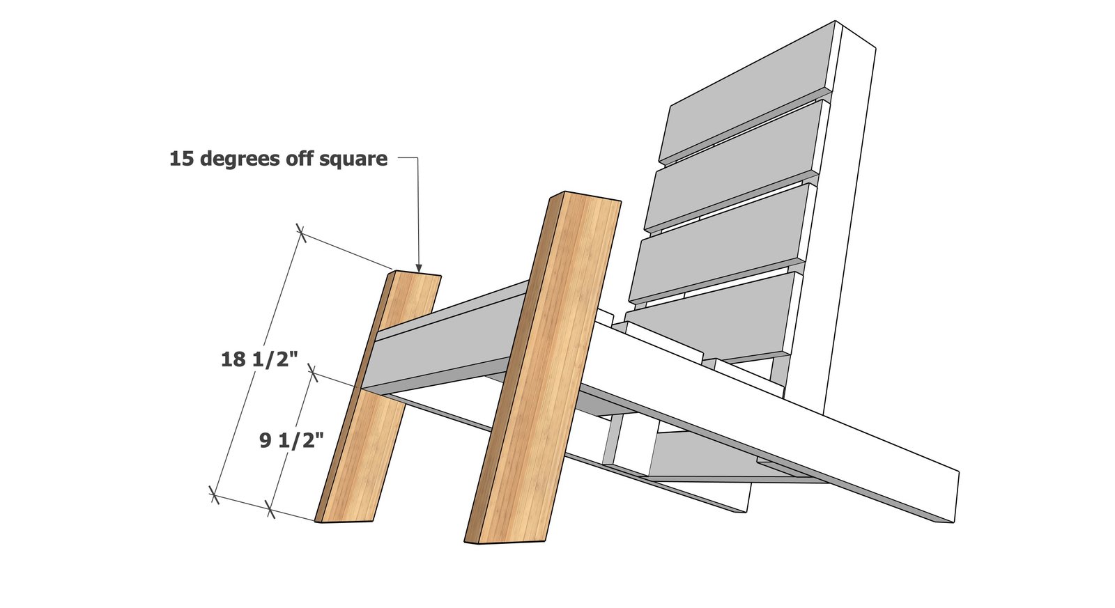 Ultimate DIY Adirondack Chair — step 5