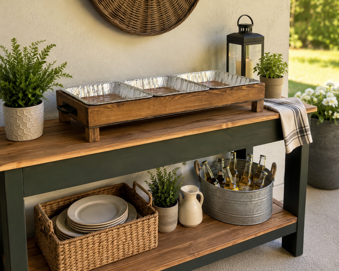 The Ultimate DIY Buffet Stand for Gatherings