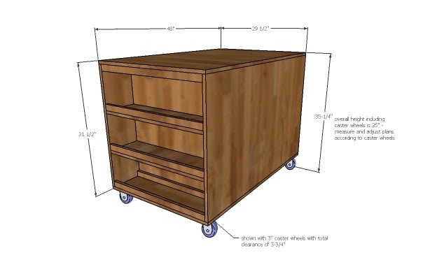 Ultimate Roll Away Workbench with Miter Saw Stand — step 9