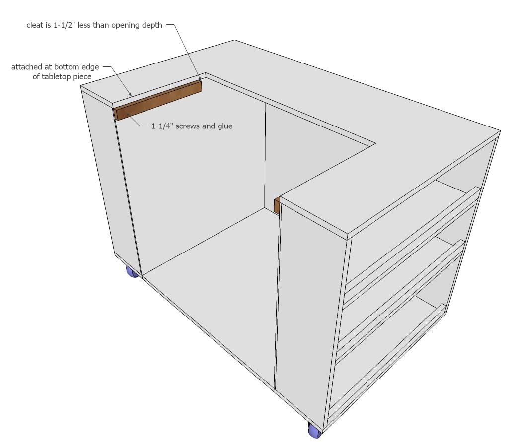 Ultimate Roll Away Workbench with Miter Saw Stand — step 16