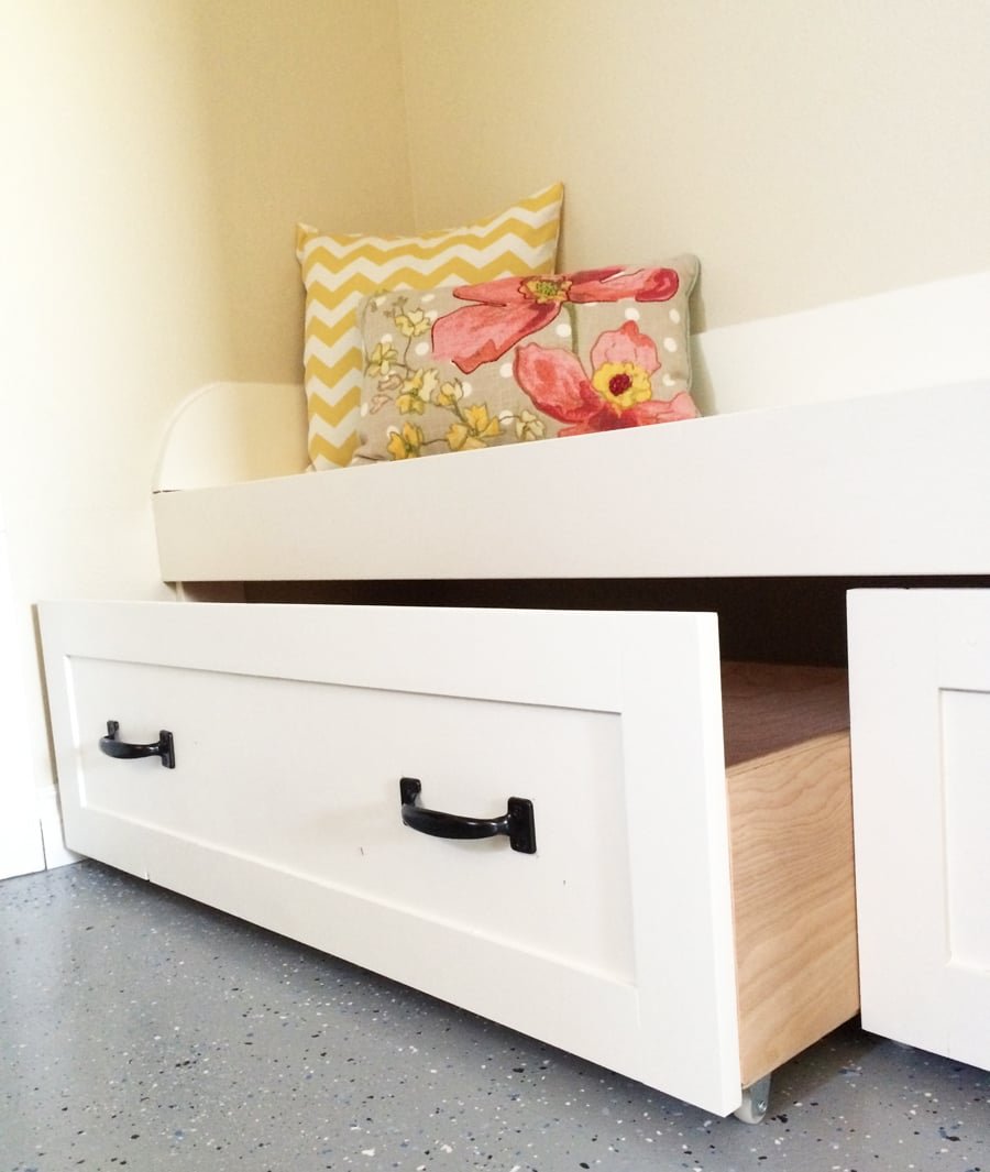 Under Bench Trundle Drawers