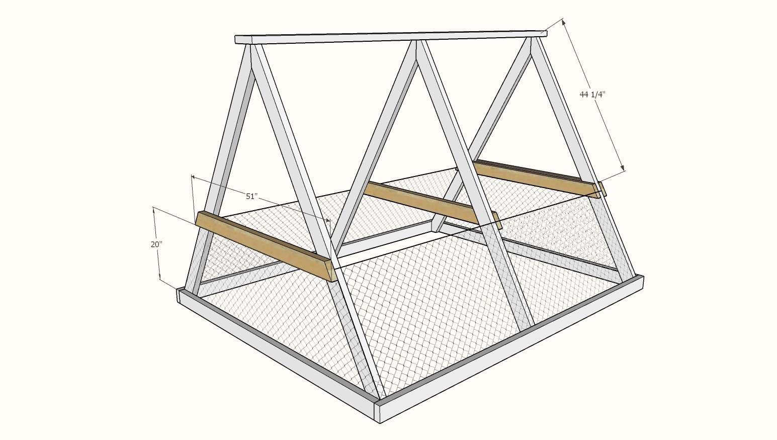 Updated A Frame Chicken Coop — step 6