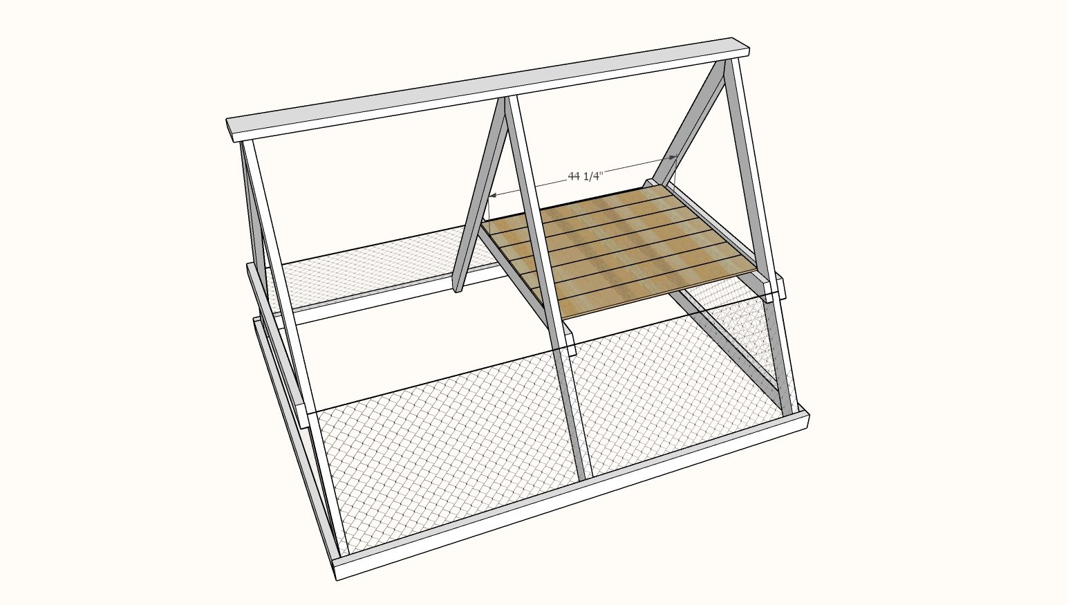 Updated A Frame Chicken Coop — step 7