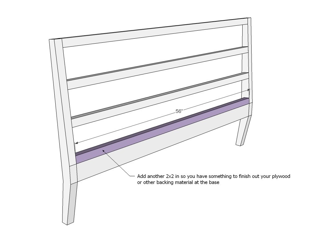Upholstered Settee — step 3