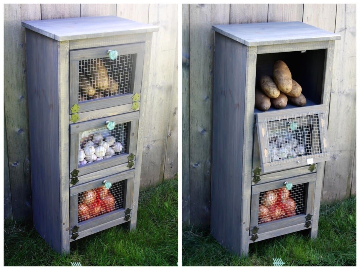 Vegetable Bin Cupboard