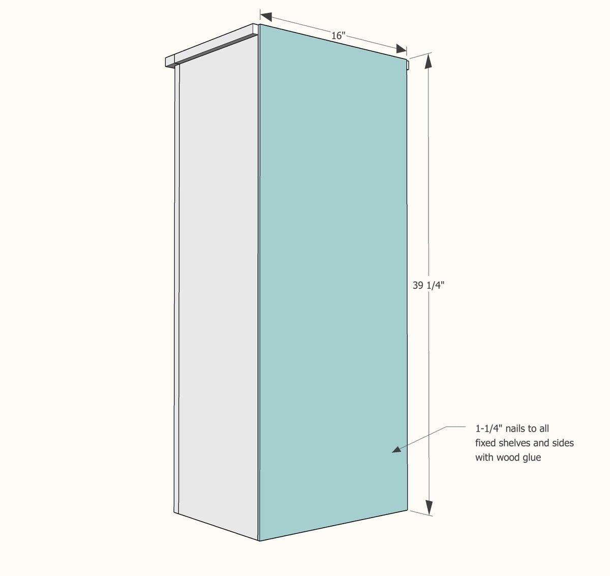 Vegetable Bin Cupboard — step 3