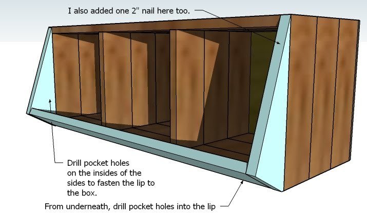 Vegetable Bins — step 6
