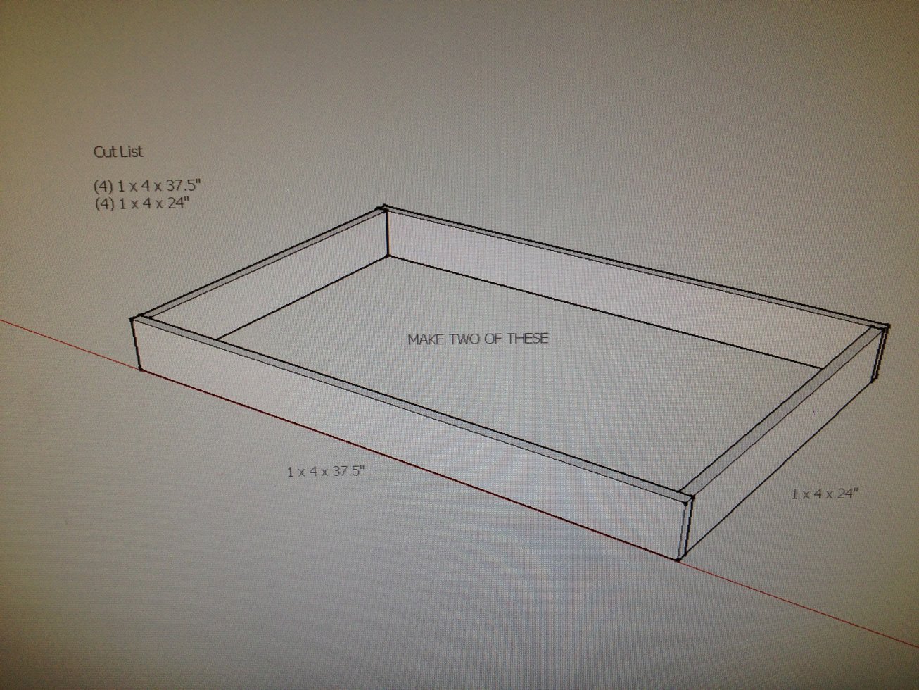 Versatile Shop cart/ workbench with inserts — step 1