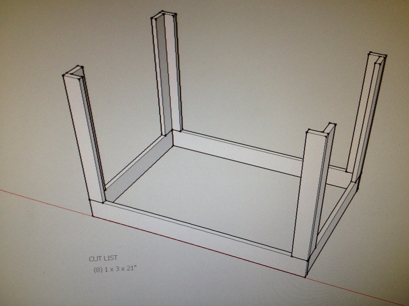 Versatile Shop cart/ workbench with inserts — step 2
