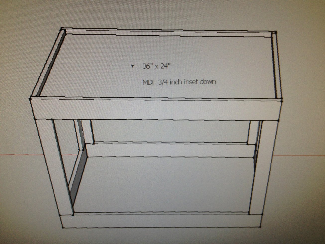 Versatile Shop cart/ workbench with inserts — step 4