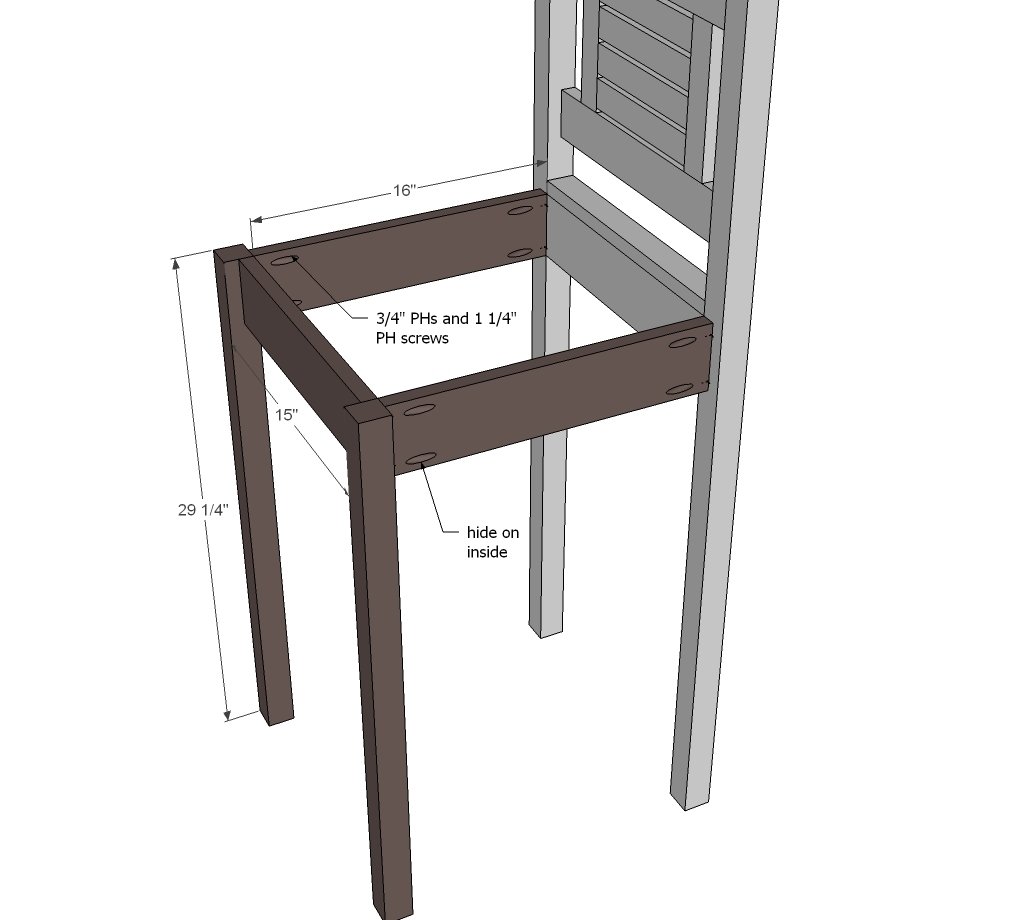 Vintage Bar Stool — step 2