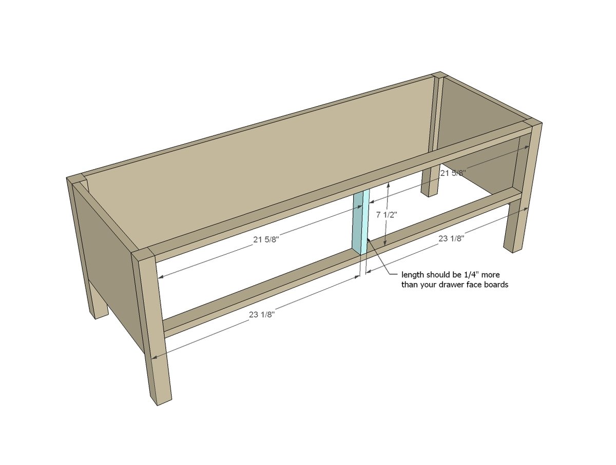Vintage Drawer Bench — step 4