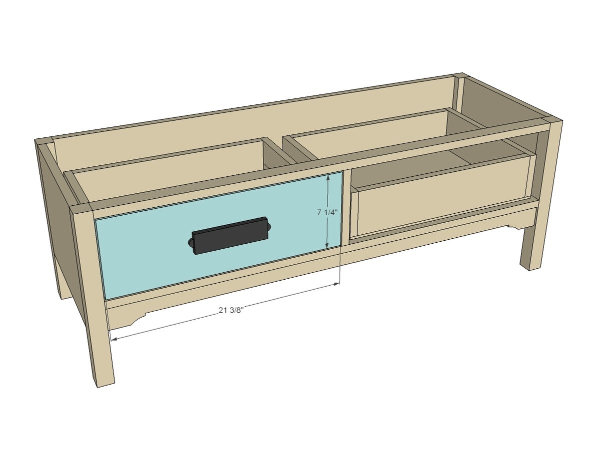 Vintage Drawer Bench — step 8