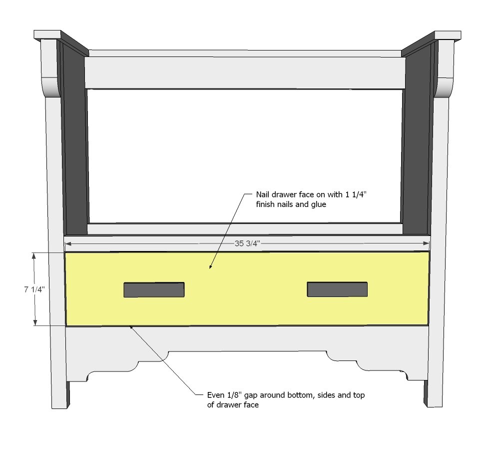 Vintage Pew Bench — step 10