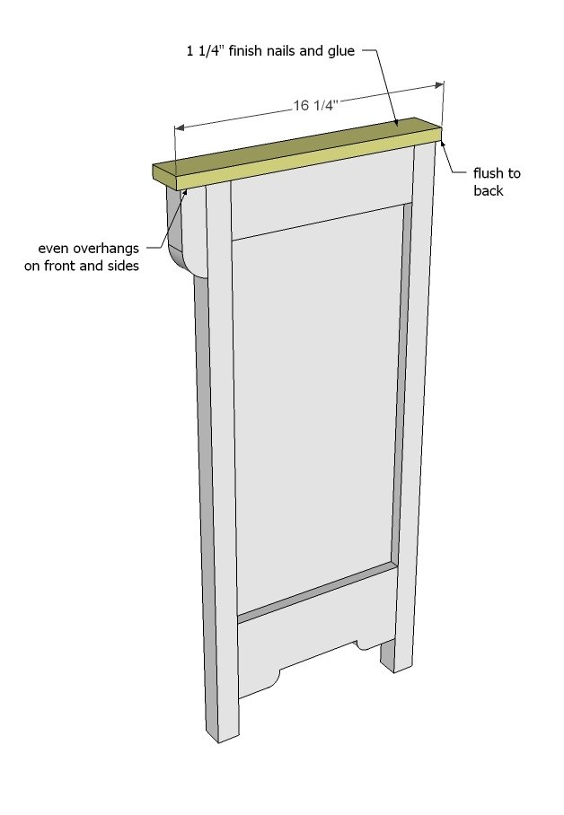 Vintage Pew Bench — step 4
