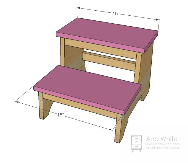 Vintage Step Stool — step 4