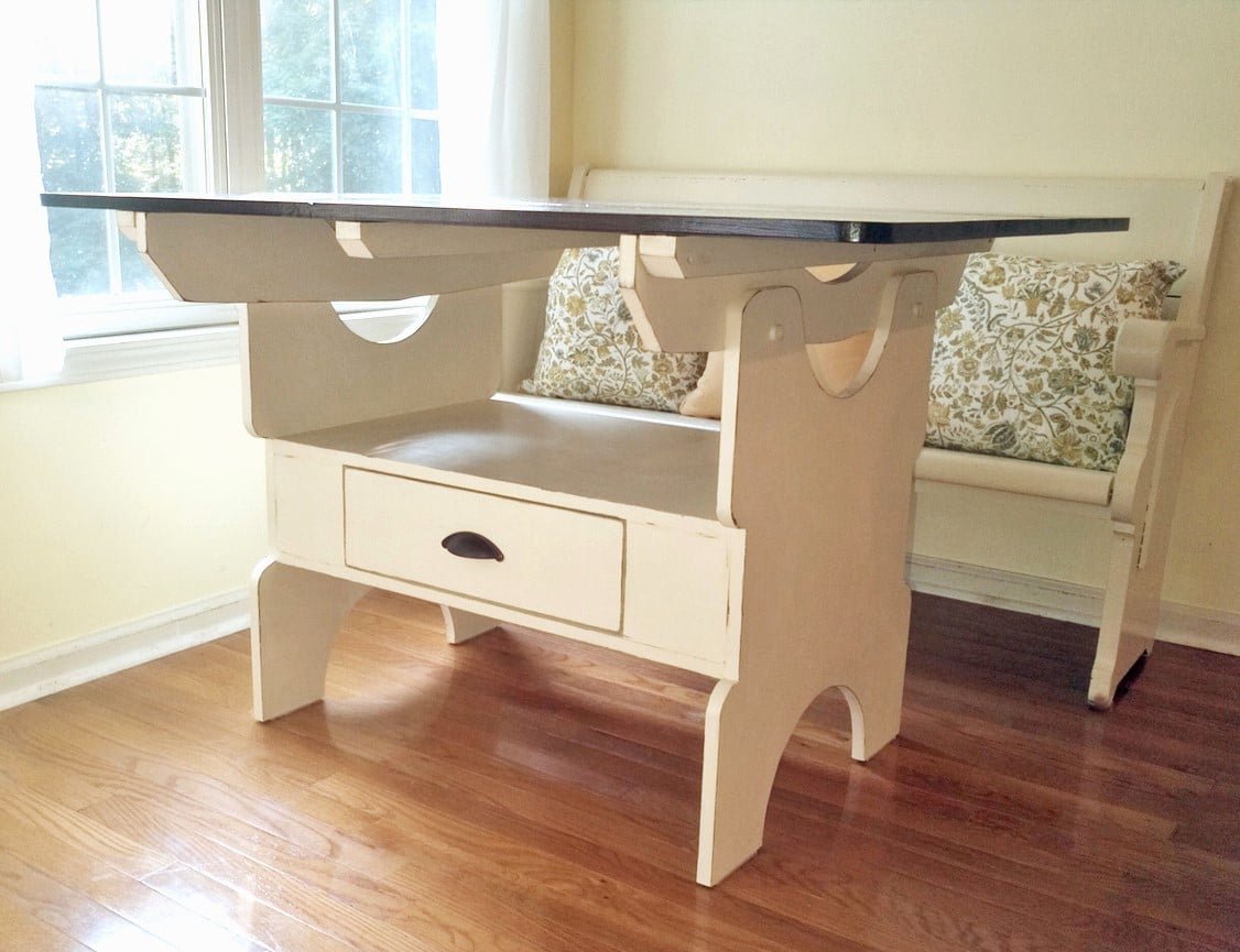 Vintage Storage Dining Table