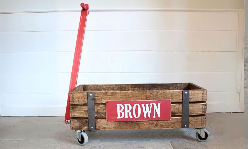 Vintage Wood Wagon