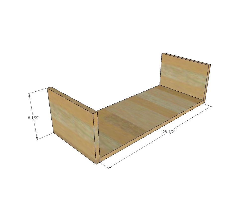 Vintage Wood Wagon — step 1