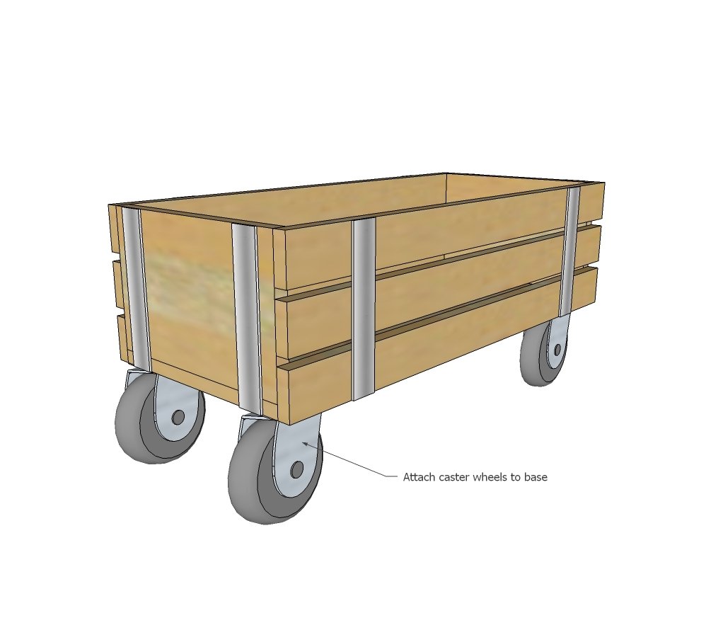 Vintage Wood Wagon — step 4
