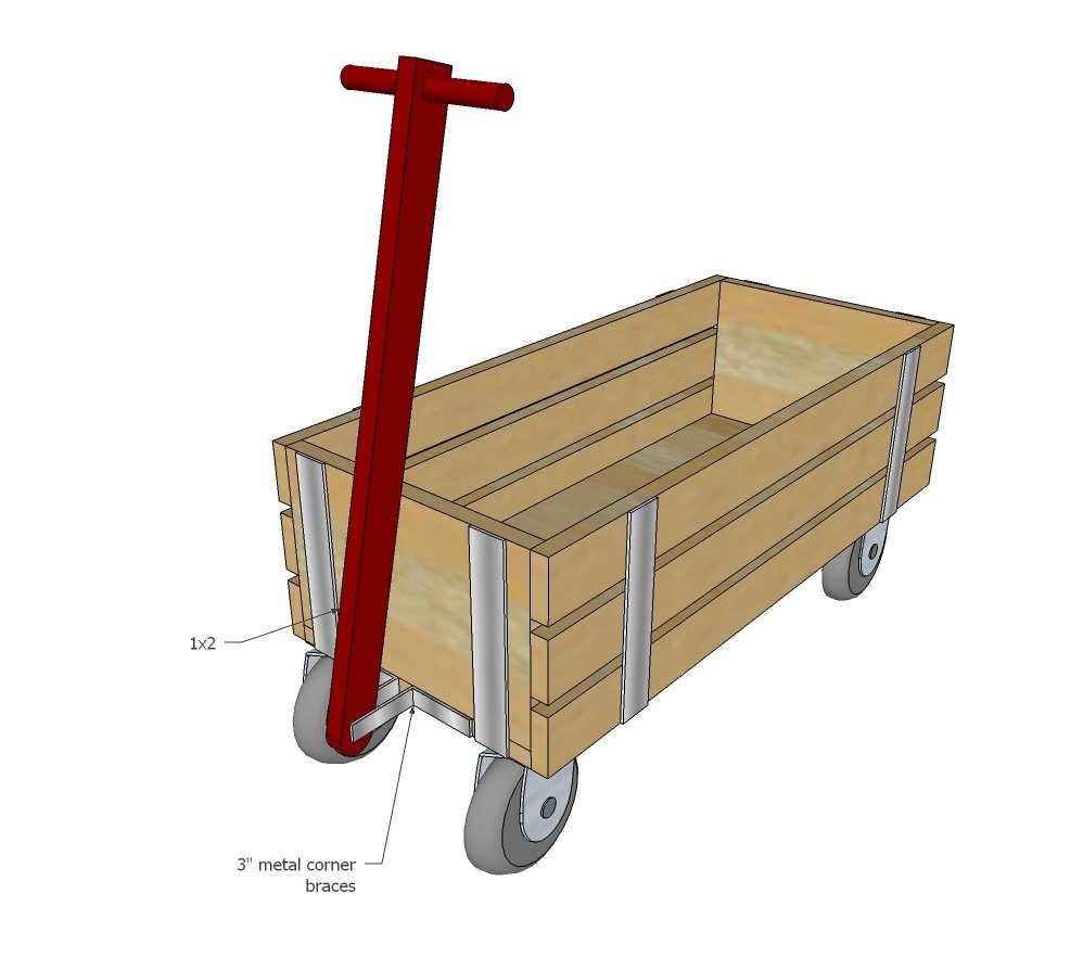 Vintage Wood Wagon — step 5