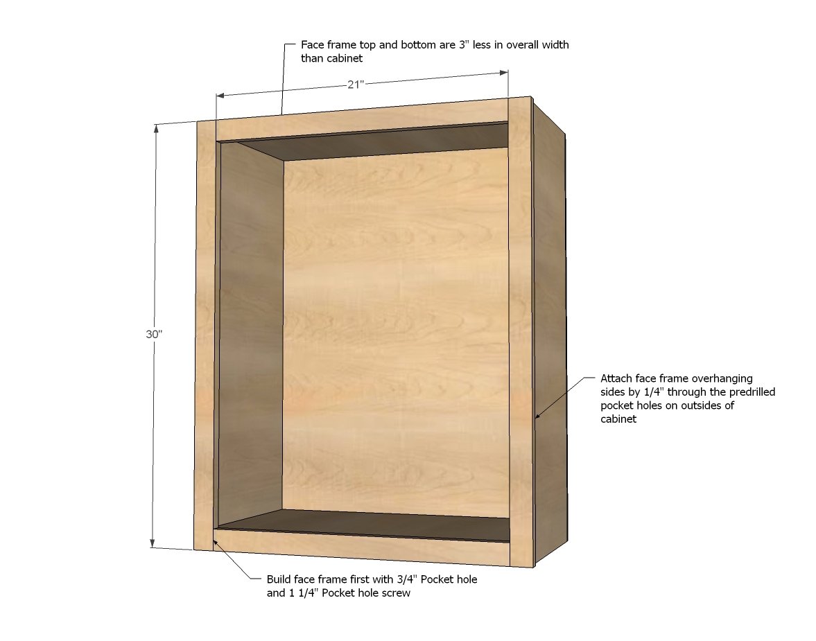Wall Kitchen Cabinet Basic Carcass — step 5
