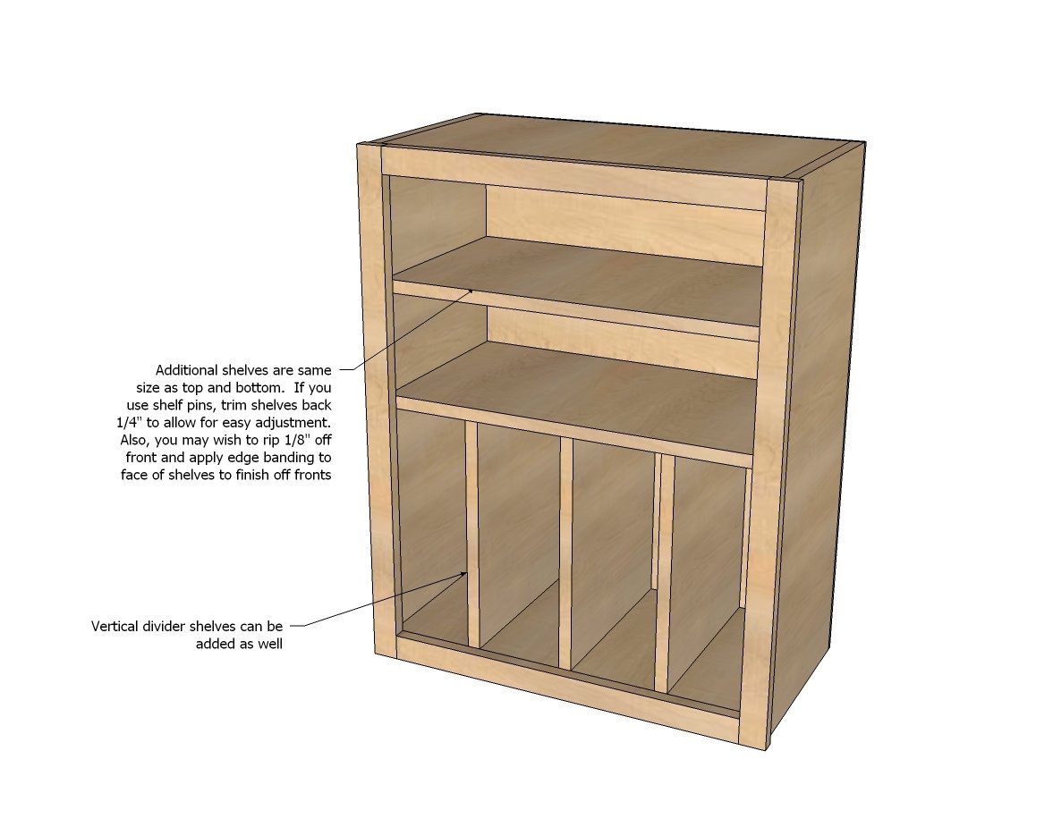 Wall Kitchen Cabinet Basic Carcass — step 6