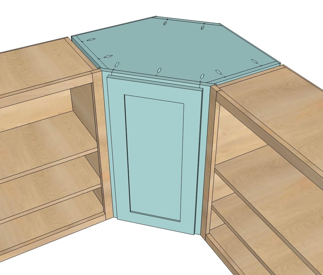 Wall Kitchen Corner Cabinet
