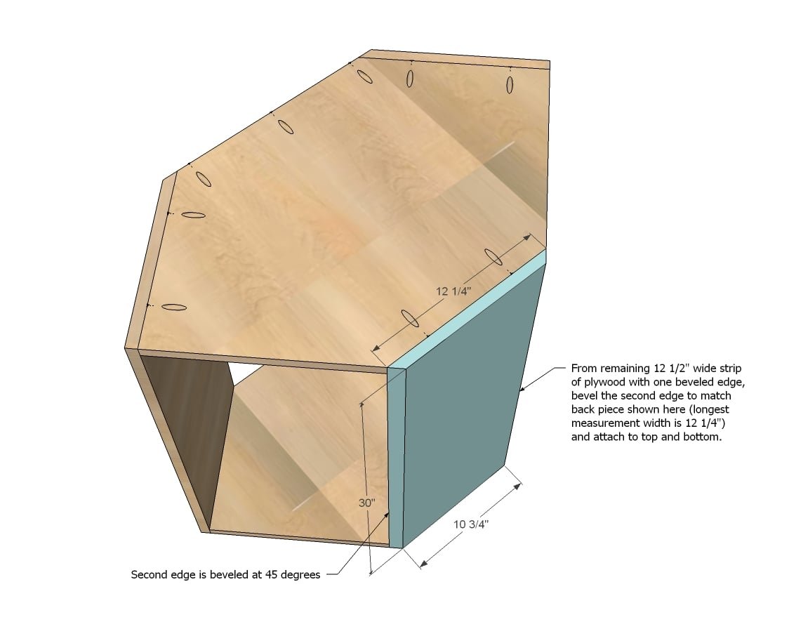 Wall Kitchen Corner Cabinet — step 4