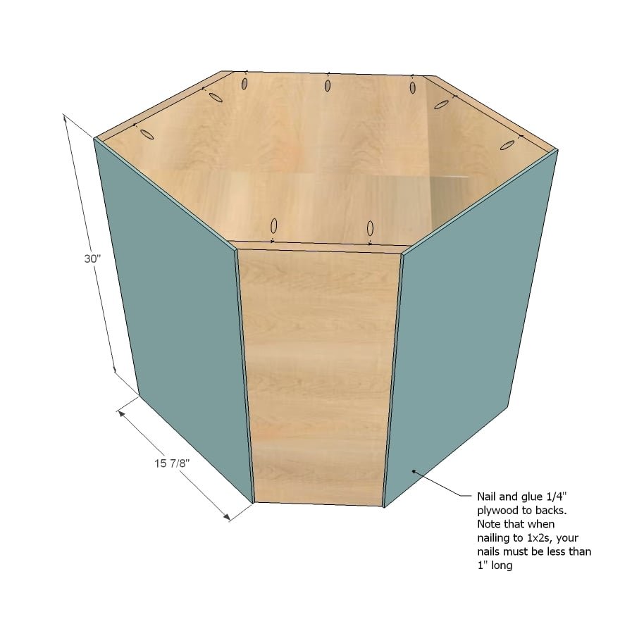 Wall Kitchen Corner Cabinet — step 6