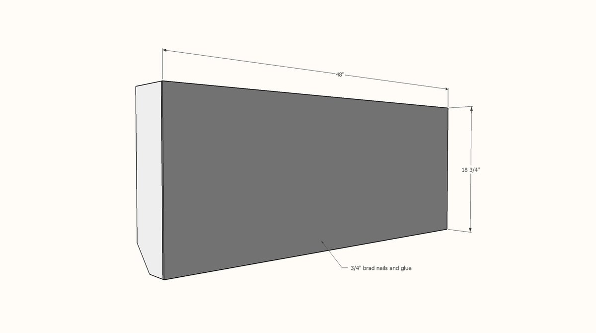 Wall-Mounted 8 Cubby Shelf with Hooks — step 5