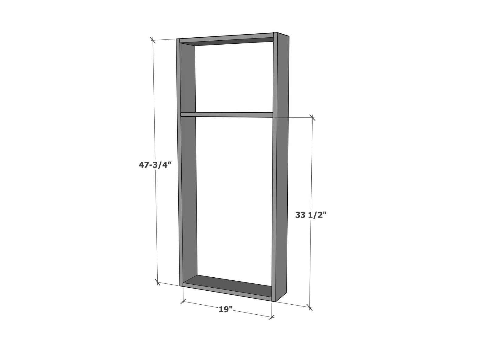 Wall-Mounted Backpack Station Organizer — step 1