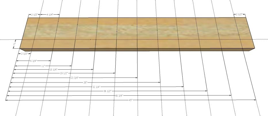 Wall-Mounted Boot Rack — step 1