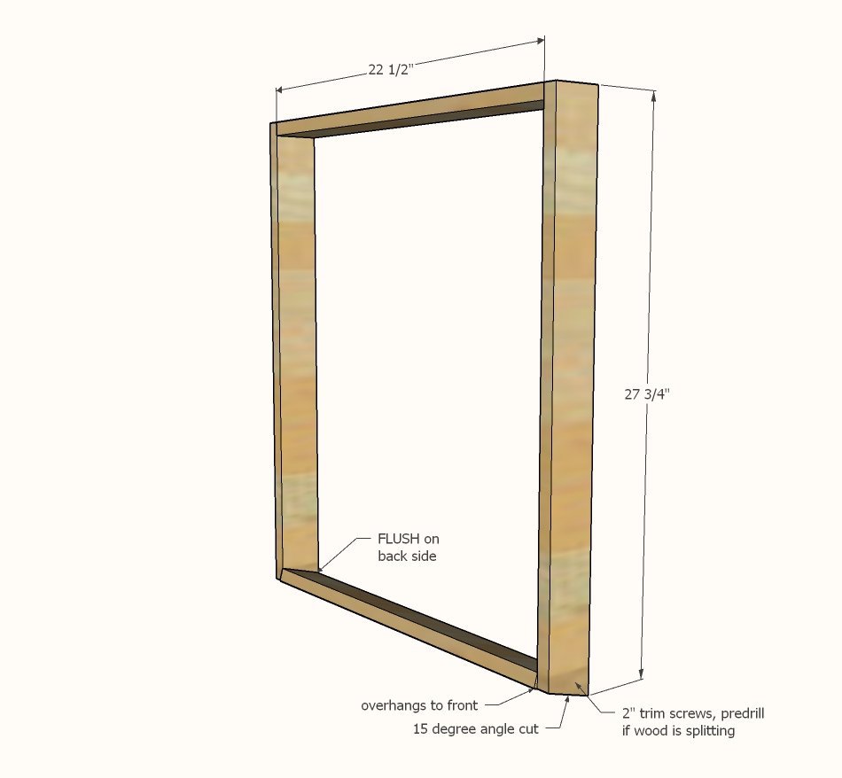Wall Mounted Can Organizer — step 1