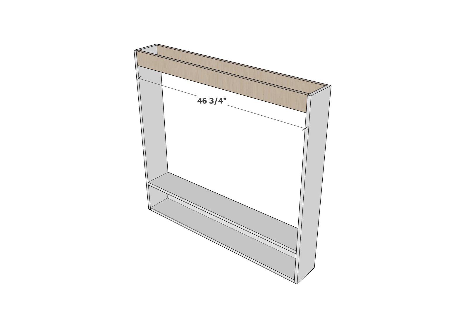 Wall Mounted Rifle Storage Rack — step 3