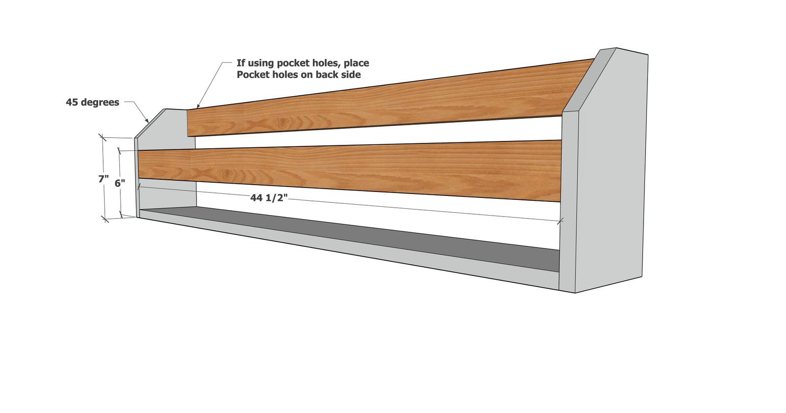 Wall Shoe Bin — step 2