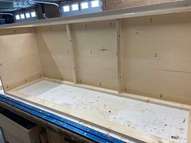 Waterfall Framed 60” Rectangle Coffee Table — step 7