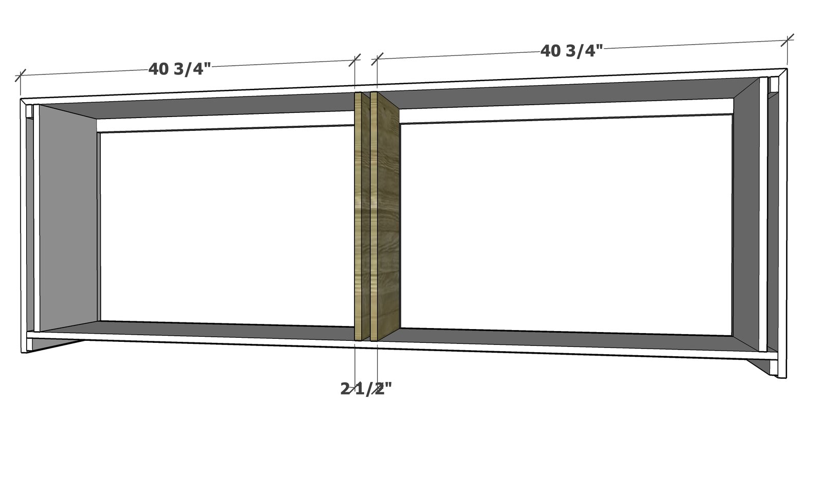 Waterfall Framed Grand Console Table — step 6