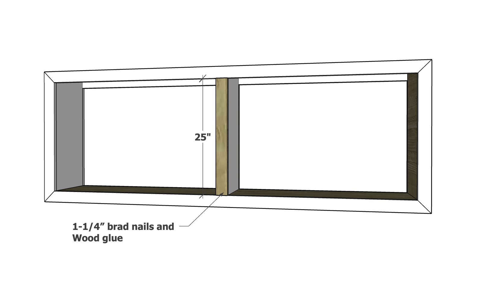 Waterfall Framed Grand Console Table — step 8