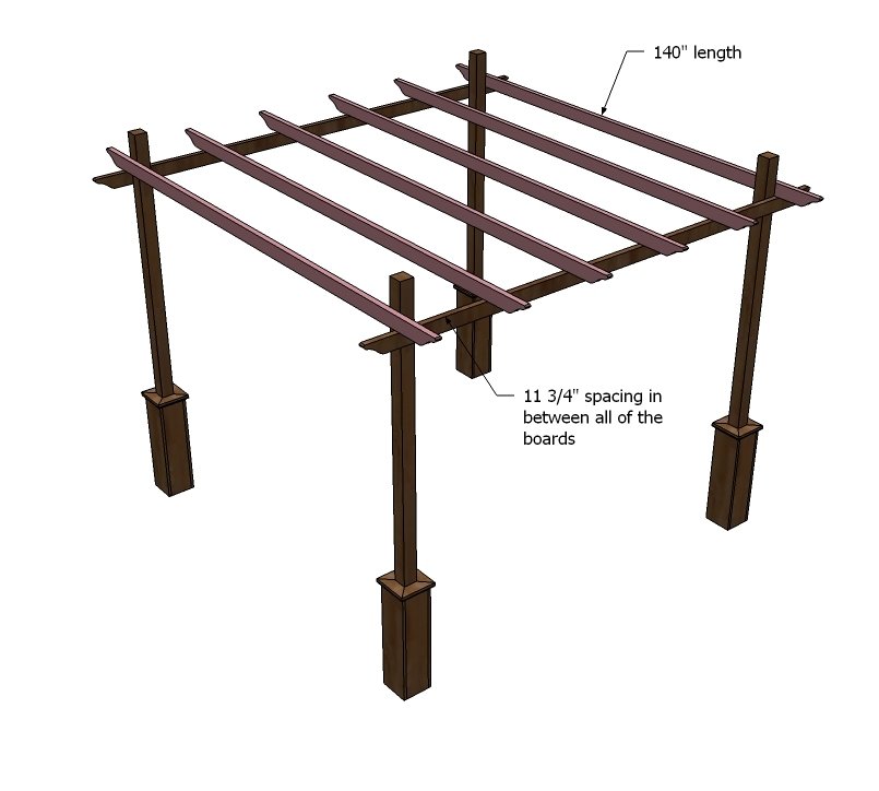 Weatherly Pergola — step 9