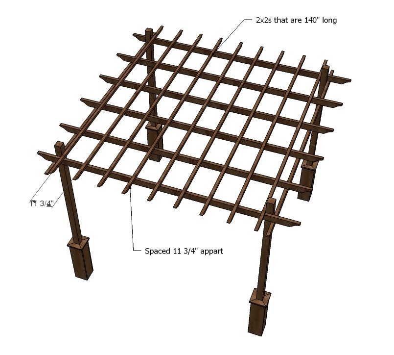 Weatherly Pergola — step 10